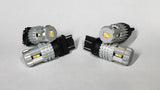 LED Switchbacks - Amber/White - 1 Pair